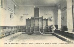 CPA La Meilleraye de Bretagne (Loire Inf) L'Abbaye de Melleray Salle du Chapitre