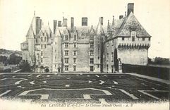 CPA Langeais (I et L) Le Chateau (Facade Ouest)