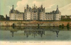 CPA Chambord Le Chateau Facade Septentrionale