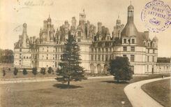 CPA Chambord Le Chateau Facade Septentrionale