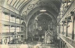 CPA Saint Jean de Luz Interieur de l'Eglise