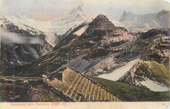 CPA Panorama vom Faulhorn (2683 m)