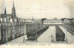 CPA Nancy Place de la Carriere prise de l'Arc de Triomphe