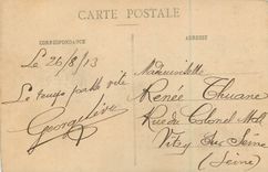 CPA Nancy Arc de Triomphe vu de la Place de la Carriere