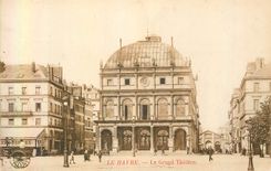 CPA le Havre le Grand Theatre