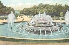 CPA Versailles Le parc Le bassin de Latone