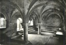 CPM le Thoronet (Var) l'Abbaye (1160 1175) la Salle Capitulaire