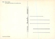 CPM Sion Valais le Chateau de Valere et la Vieille Ville