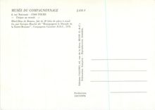 CPM Musee du Compagnonnage Tours Unique au Monde Hotel Dieu de Beaune fait de 2 Kilo de Pates a nouilles par Georges Bou