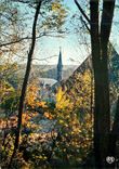 CPM Abbaye Sainte Marie de la Pierre qui Vire (Yonne) Clocher