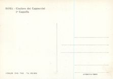 CPM Roma Cimetero dei Cappuccini 2e Cappella
