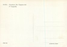 CPM Roma Cimetero dei Cappuccini 3e Cappella