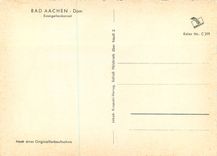 CPM Bad Aachen Dom Evangelienkanzel