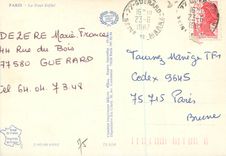 CPM Paris Le Tour Eiffel