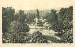 CPA Lyon Place Carnot Gare Perrache
