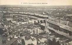 CPA Lyon Vue Generale prise de Saint Juet