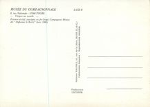 CPM Musee de Compagnonnage Tours Potence a Clef Ensiegneen Fer Forge Compagnon Meniot