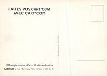 CPM Faites vos Cart'Com avec Cart Com L'Affiche qui S'Emporte Flechettes