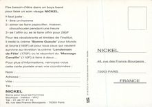 CPM Pour Noel Faites le Beau Joyeux Nickel Nickel Soins pour tous les Hommes Nickel