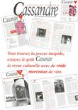 CPM Cassandre Abonnez vous Ce n'est pas encore a la Mode Paroles de Theatre Avenue de la Resistance Montreuil
