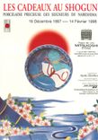 CPM Exposition Les Cadeaux au Shogun Porcelaine Precieuse des Seigneurs de Nabeshima Mitsukoshi Etoile Paris Rue de Tils