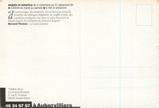 CPM Anges in America Theatre Commune Pandora a Aubervilliers
