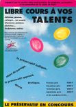 CPM Libre Cours a vos Talents Le Preservatif en Concours