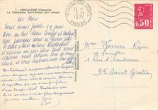 CPM Angouleme (Charente) la Cathedrale Saint Pierre (Art Roman)