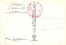 CPM le Pont de Tancarville (Seine Maritime)