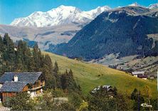 CPM Nos Belles Alpes Panorama sur le Massif du Mont Blanc