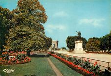 CPM Montpellier (Herault) Promenade du Peyrou