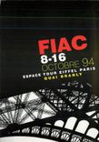 CPM Fiac Octobre 94 Espace Tour Eiffel Paris Quai Branly
