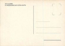 CPM Audrey La Messagerie sur Votre Minitel Moi C'est Audrey