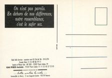 CPM Generation Safer Sex Hommes entre eux Gai Pied Hebdo