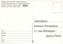 CPM Un Ete 99 Liberation Service Promotion du 12 Juillet au 28 Aout Le Cahier ete une autre Regard sur l'Actualite