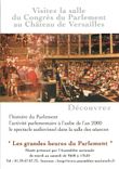 CPM Chateau de Versailles Visitez la Salle du Congres du Parlement 