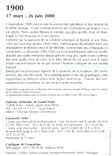 CPM L'Exposition 1900 17 Mars 26 Juin 2000 Galerie Nationales du Grand Palais