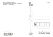CPM Le Pont Alexandre III (1897 1900) Paris et ses Merveilles Contruit par Jean Resal et Amedee Alby