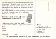 CPM En Fins de Semaines Lille Recoit de Grandes Personnalites Mozart Theatre