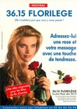 CPM Florilege Adressez Lui une Rose et Votre Message avec une Touche de Tendresse