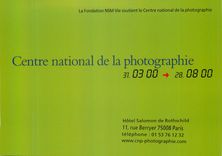 CPM Centre National de la Photographie Hotel Salomon de Rothschild Rue Berryer Paris