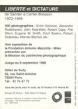 CPM Liberte et Dictature une Exposition de la Fondation Antonio Mazzotta Bateau de guerre