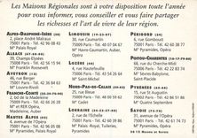 CPM les Maisons Regionales sont a Votre Disposition Toute l'Annee pour vous Informer Vous Conseiller