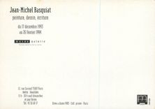 CPM Jean Michel Basquiat Peinture Dessin Ecriture