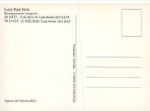 CPM Carte Paris Visite Paris SNCF RATP