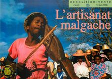 CPM Exposition Vente d'Artisanat Malgache