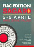 CPM 1er Marche International d'Oeuvres a Tirage Limite FIAC Saga 90 Paris Grand Palais