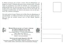 CPM Musee Francais de la Carte a Jouer