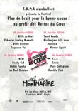 CPM TAPA s'Emballent Presente le Festival Restaurants du Cœur