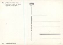 CPM Sion Cathedrale N D de Valere le Choeur